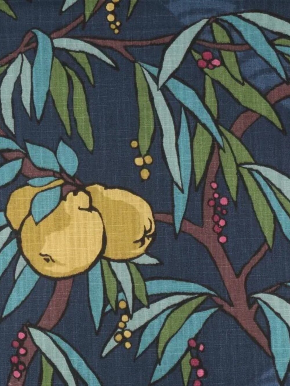 Robert Allen | Nouveau Fruit Printed Cotton Fabric